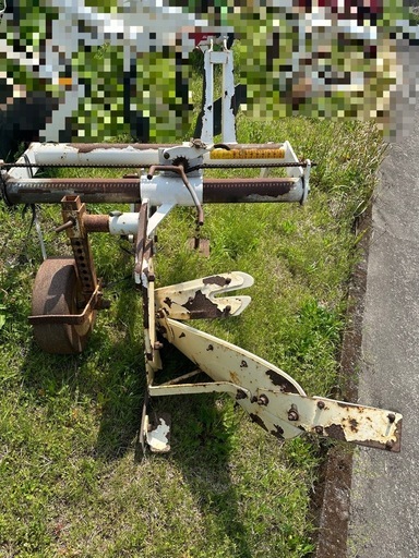プラウ 白い農機 OYS 規格：14-16×1 スガノ農機 トラクター用 アタッチメント 土おこし 中古 配送可