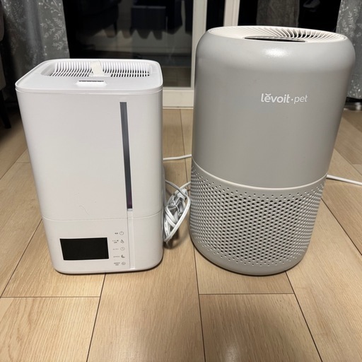 販売】空気清浄機＋加湿器セット（Levoit＋大容量）