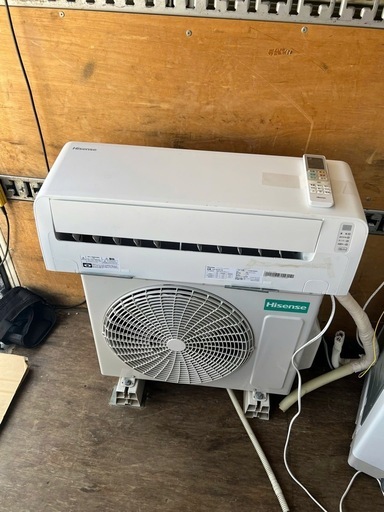 取り付け工事込み金額  6畳-8畳用Hisense エアコン Sシリーズ HA-S22D-W 2021年