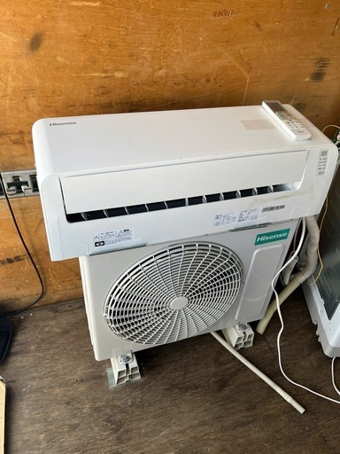 取り付け工事込み金額  6畳-8畳用Hisense エアコン Sシリーズ HA-S22D-W 2021年