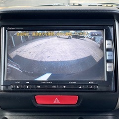 安心の総額表示！車検満たん★ホンダN-boxカスタム電動スライドドア禁煙車BluetoothナビTVステアリングスイッチ！エコアイドルの画像
