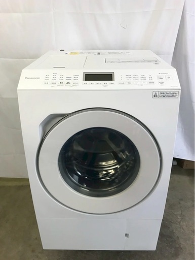 【成約済み】【1年保証/美品/分解洗浄済】Panasonic洗濯機 NA-LX125CR 2023年製 洗濯12kg 乾燥6kg