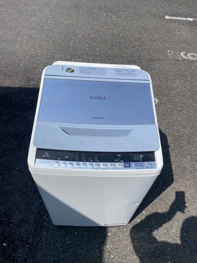 北九州市内配送無料　保証付き BW-V70B-A 全自動洗濯機 ビートウォッシュ ブルー [洗濯7.0kg /乾燥機能無 /上開き]