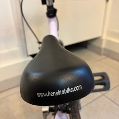 HenshinBike2♪ 12インチ♪バランスバイク♪パープル♪ (Carol0418) 桜 