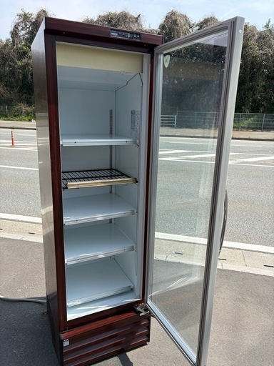☆中古品 ダイワ冷蔵ショーケース 201GTC-EC 2014年 100V 385L 600ｘ600ｘ1950ｍｍ リーチンショーケース 大和冷機 動作OK☆