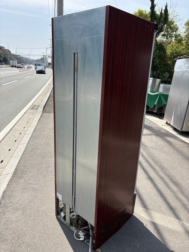 ☆中古品 ダイワ冷蔵ショーケース 201GTC-EC 2014年 100V 385L 600ｘ600ｘ1950ｍｍ リーチンショーケース 大和冷機 動作OK☆