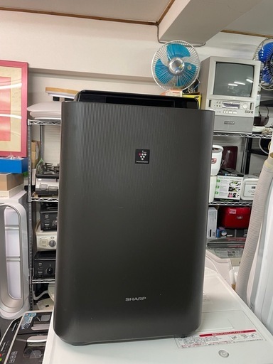 配送可能　保証付き シャープ 加湿 空気清浄機 KC-J50-H プラズマクラスター 7000 薄型デザイン 浮遊ウィルス 花粉 空気浄化