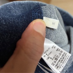 ★GU デニムムラ風 スウェット ジョガー パンツ M ★の画像