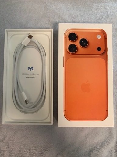 iPhone 17 Pro 256GB コズミックオレンジ
