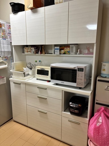 【引き渡し決定しました】キッチンボード（ニトリ）