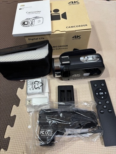 QV 4K ULTRA HD ビデオカメラ 本体