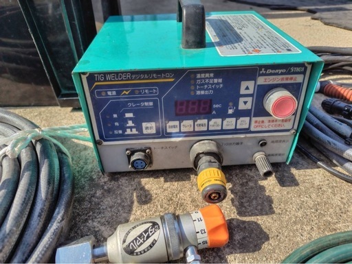 商談中！DENYO デンヨー RU2 デジタルリモートロン TIG 溶接制御機