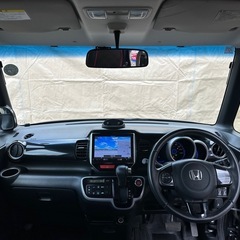 ホンダ N-BOX カスタム 両側電動スライドドア 社外8インチナビ Bluetooth 地デジ プッシュスタートの画像