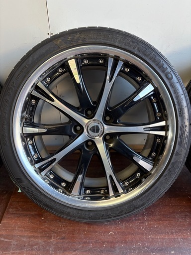 225/40ZR19⭐バリ山！2018年！アルミホイール付サマータイヤ入荷しました(^^♪ ワークシュヴァート19インチアルミ☆225/40/19バリ山夏タイヤ付き
