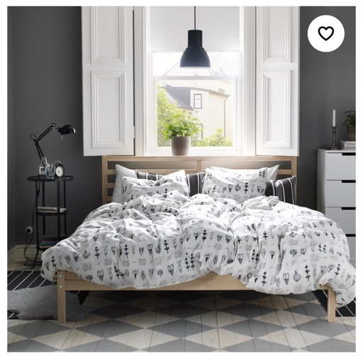 ikea1.6*2.0mのベッド