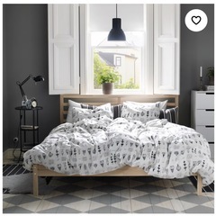 ikea1.6*2.0mのベッドの画像