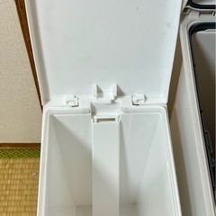 スリムタイプ二重蓋ごみ箱  45Lx2セットの画像