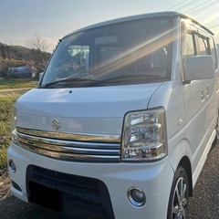 スズキ エブリイワゴン PZターボスペシャル 4WD 車検なし ナビ ETC TV Bluetooth スタッドレス の画像