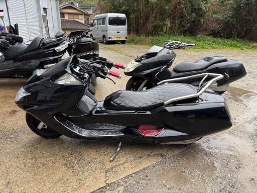 YAMAHA マグザム】SG21J オールブラック ローダウン　激シビ　ビシキマ