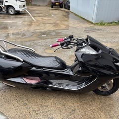 YAMAHA マグザム】SG21J オールブラック ローダウン　激シビ　ビシキマの画像