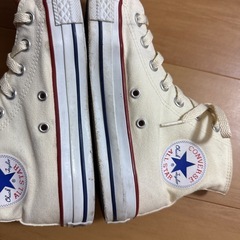 CONVERSE オールスター ハイカット スニーカー ホワイトの画像