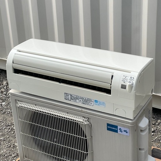 取付け可 ! !☆三菱 エアコン 18畳用 2012年製 大容量 動作良好200V MSZ-SR562S 高圧洗浄済み ! 保証付 !
