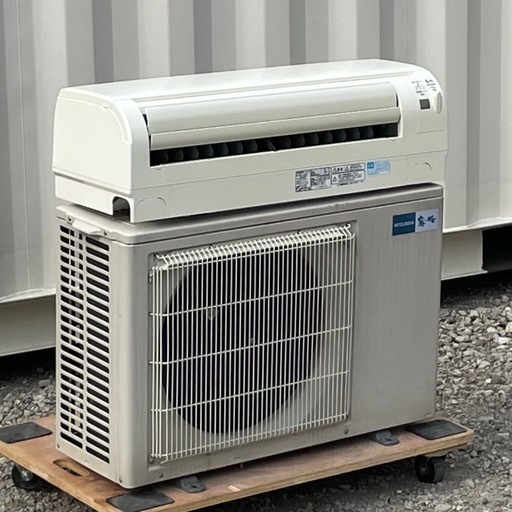 取付け可 ! !☆三菱 エアコン 18畳用 2012年製 大容量 動作良好200V MSZ-SR562S 高圧洗浄済み ! 保証付 !