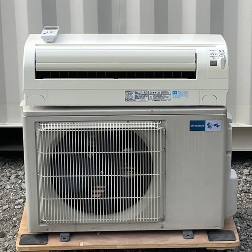 取付け可 ! !☆三菱 エアコン 18畳用 2012年製 大容量 動作良好200V MSZ-SR562S 高圧洗浄済み ! 保証付 !
