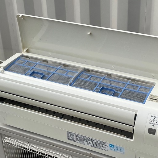 取付け可 ! !☆三菱 エアコン 18畳用 2012年製 大容量 動作良好200V MSZ-SR562S 高圧洗浄済み ! 保証付 !