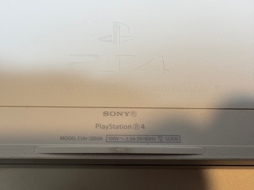 PS4本体   CUH-1200A