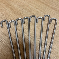 【未使用品】Soomloomステンレスペグ 25cm 8本の画像
