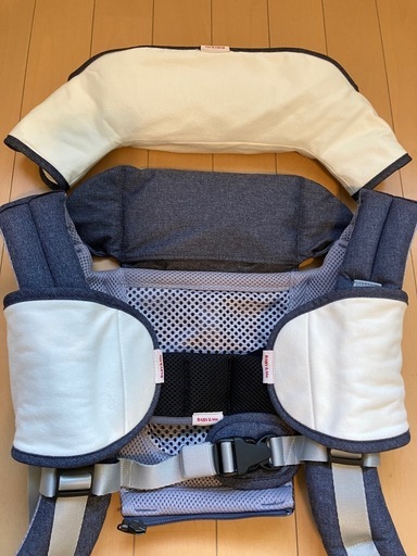 【美品】ベビーアンドミー 抱っこ紐 BABY&Me BELK-S Denim（デニム）／未使用付属品あり✨