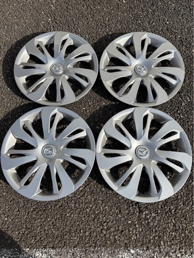 【美品】スタッドレスタイヤ 185/65R15 ホイール付4本 ホイールキャップ付 ダンロップ 