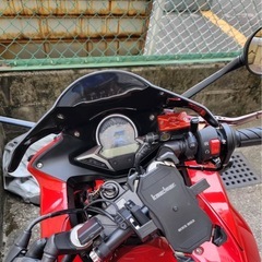 極美車cbr250r abs etc 充電USB ヘルメットホルダー付き (あみ) 野並の 
