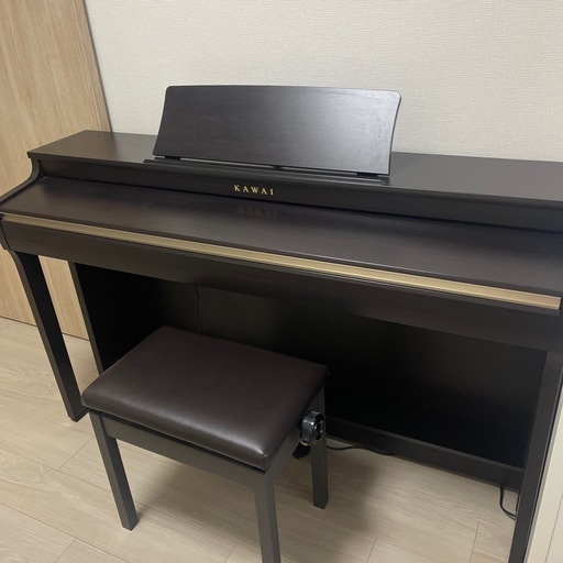KAWAI デジタルピアノ　CN27 黒 椅子付き 88鍵