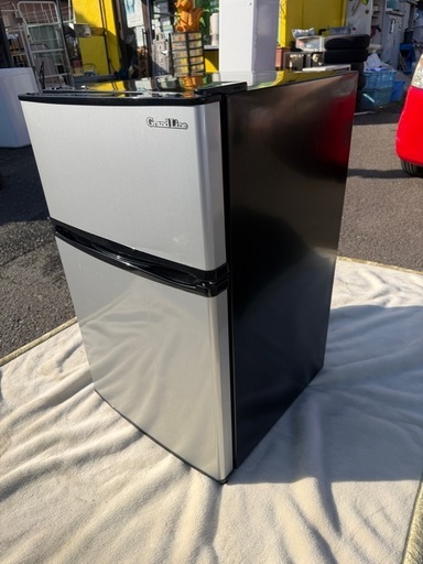 行き先決まりました株式会社A-Stage2ドア冷蔵庫 AR-90L02SL(2018年式)一人にピッタリ！
