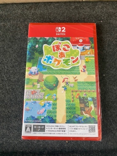 新品未使用 任天堂 Switch 2 国内専用 本体 ぽこあポケモン ソフト付き