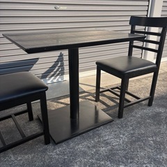 4人掛け ダイニングテーブル 椅子 セットの画像