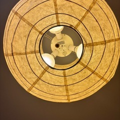 ナショナル　和紙ペンダントライトの画像