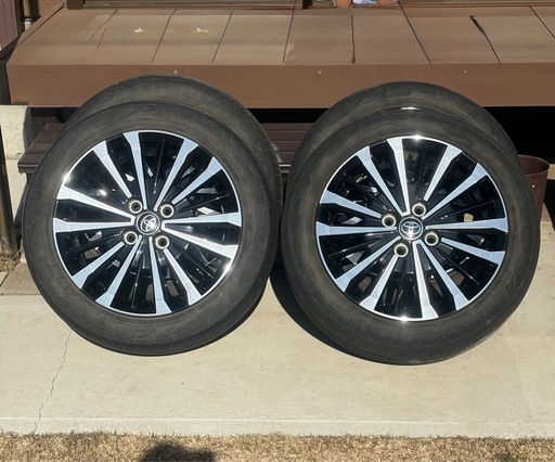 トヨタ、ルーミー、カスタムＧＴ純正 ホイール、175/55R15 77V