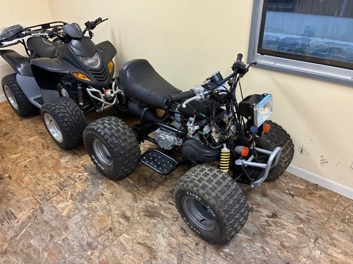 四輪バギー　ATV  2スト ネイキッド　調子良 現況不具合無　公道可　