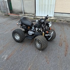 四輪バギー　ATV  2スト ネイキッド　調子良 現況不具合無　公道可　の画像