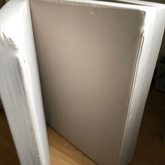 高反発三つ折りマットレス　セミシングルショートの画像