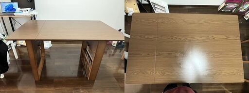 家具 Dining table (foldable)