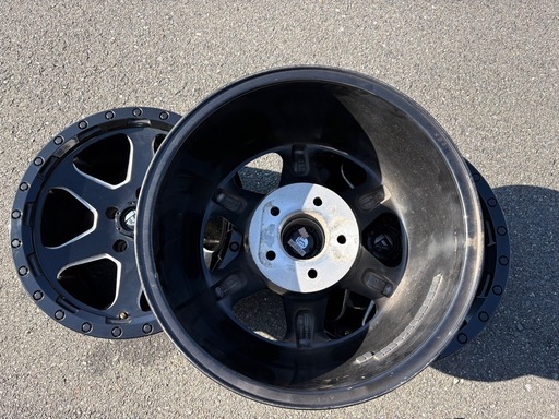 ★☆FUEL OFFROAD RIPPER リッパー　D589 ブラック　17×9.0J -12 PCD127 ハブ径78.1 ホイー