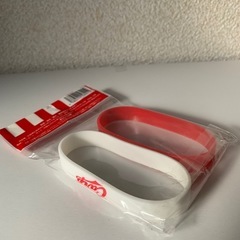 広島東洋カープ ラバーバンド 2個セット 赤 白 Lサイズの画像