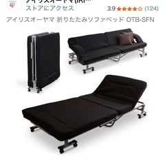 折りたたみ　ソファベッド　アイリスオオヤマの画像