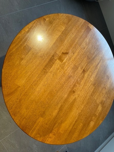 「丸テーブル ダイニングテーブル 木製 カフェ風 シンプル」
