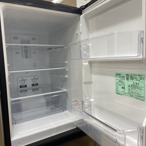 【トレファクラパーク岸和田店】2019年製 2ドア冷蔵庫 MITSUBISHI 6ヶ月保証付
