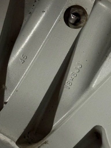 レクサス　純正ホイール　18インチ